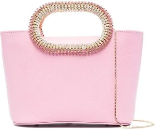 Crystal-Embellished Tote Bag