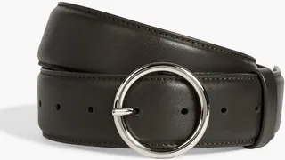 Leather belt