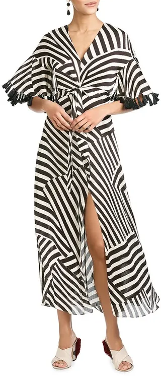Jacynda Geo-Print Midi Dress