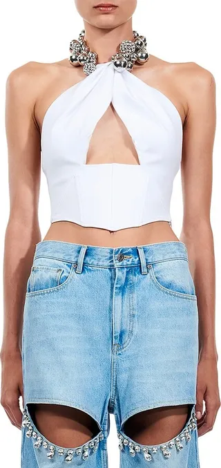 Grape Cluster Halter Top