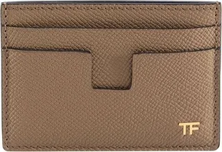 Tom Ford Logo Plaque Slot Detailed Cardholder