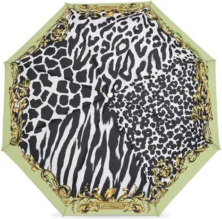 Moschino Animal-Printed Folded Umbrella