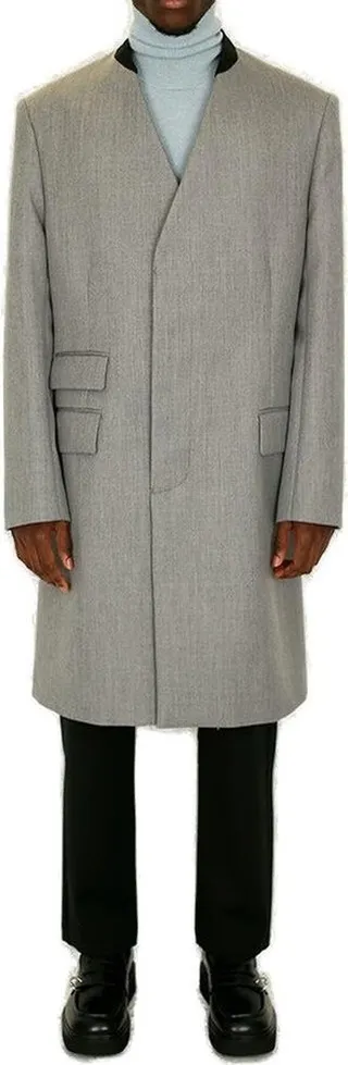 Maison Margiela Single-Breasted Coat