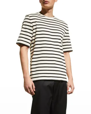 Men's Striped Crew T-Shirt