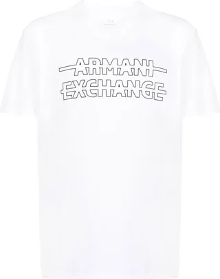 logo-print cotton T-shirt
