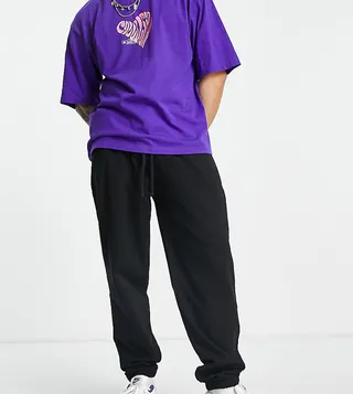 COLLUSION sweatpants in black