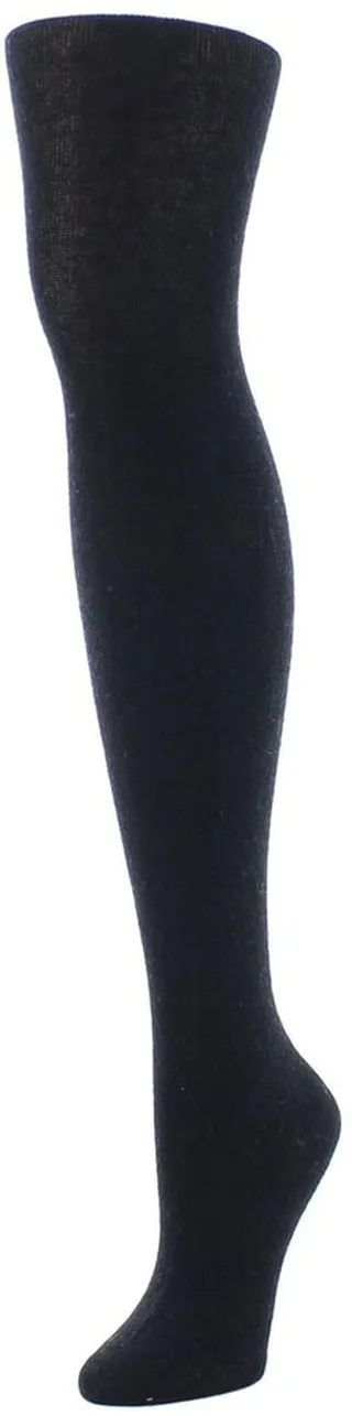 Flat-Knit Sweater Tights