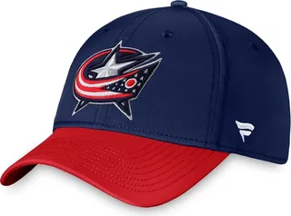 Men's Navy Columbus Blue Jackets Core Primary Logo Flex Hat