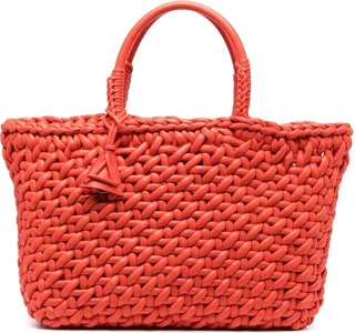 Icon leather tote bag