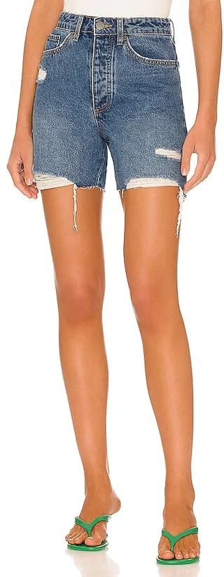 Bella Denim Short in Worn