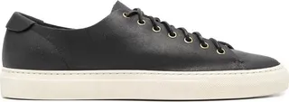 Low-Top Contrasting Sole Trainers