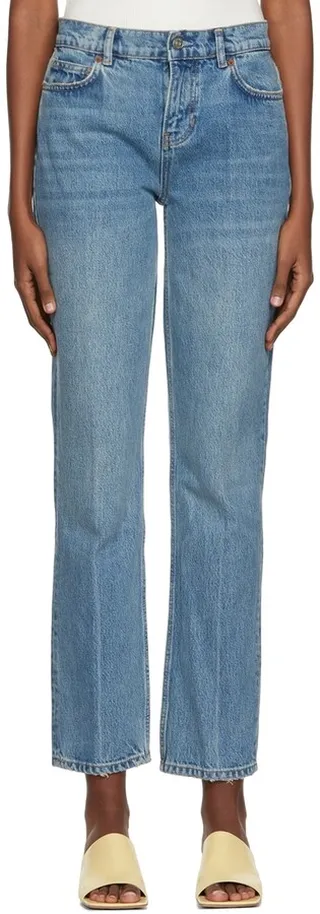 Reformation Blue Adisson Jeans