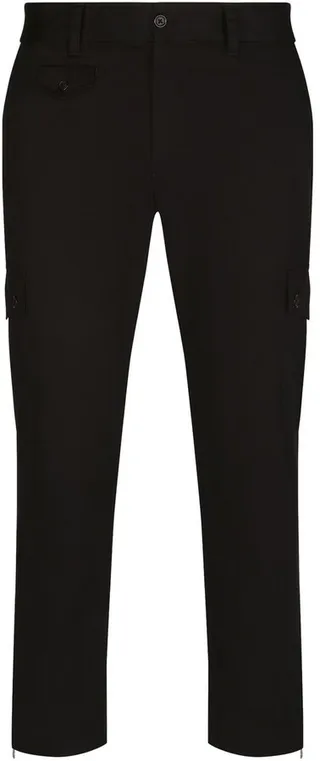 Cropped Cargo Trousers