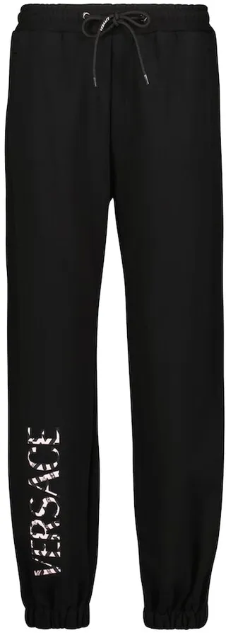 Logo cotton sweatpants