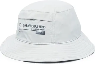 Slogan-Print Bucket Hat