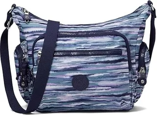 Kipling Gabbie Small Crossbody Bag (Brush Stripes) Handbags