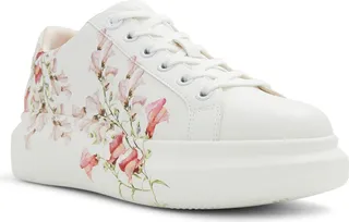 Peono Floral Platform Sneaker