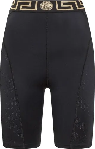 Versace Greca Border Knee-Length Cycling Shorts
