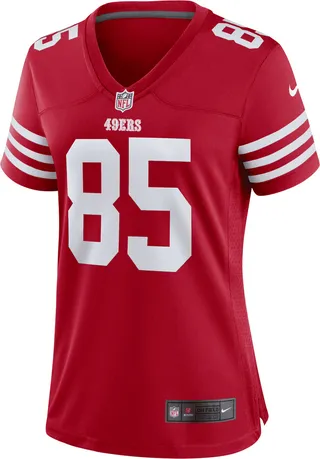 Nike Women's NFL San Francisco 49ers (George Kittle) Game Football Jersey in Red