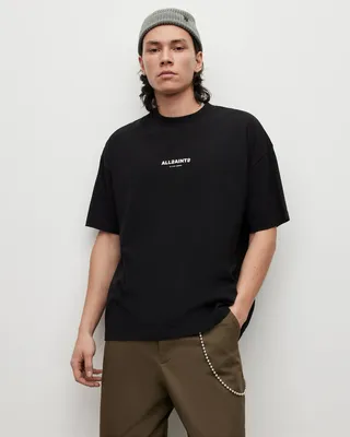 Subverse Oversized Crew T-Shirt - Jet Black