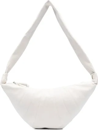 Half-Moon Leather Shoulder Bag