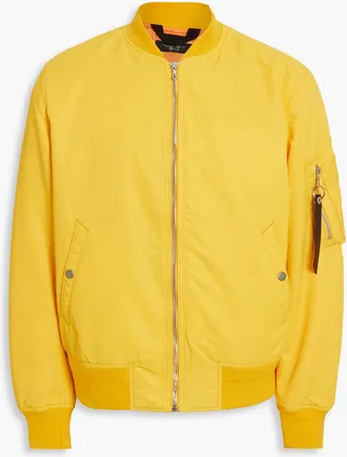 Manston shell bomber jacket