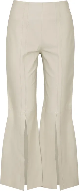 BY Malene Birger Warren Split-cuff Leather Trousers