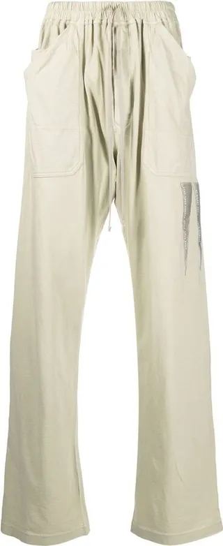 Straight-Leg Cotton Pants