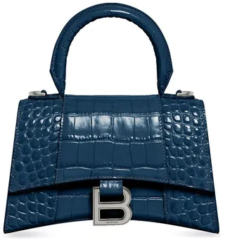 Hourglass mini tote bag