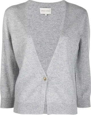 V-neck cashmere cardigan