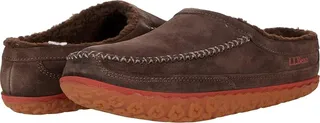 L.L.Bean Mountain Slipper Scuff (Bean Boot Brown) Men's Shoes