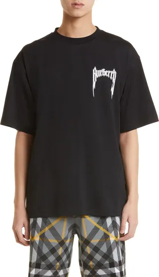Runway Logo Cotton Graphic Tee