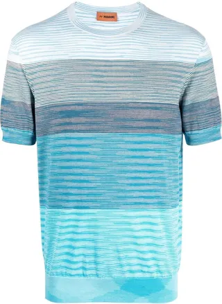 striped cotton T-shirt