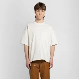 Bottega Veneta Man Off-White T-Shirts