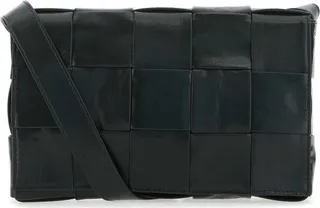 Bottega Veneta Cassette Intrecciato Medium Crossbody Bag