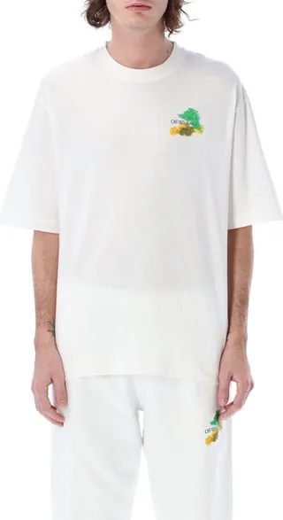 Off-White Logo Printed Crewneck T-Shirt