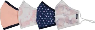 Andy & Evan Adult General Sizing ADULT 4 PACK FACE MASKS Pink