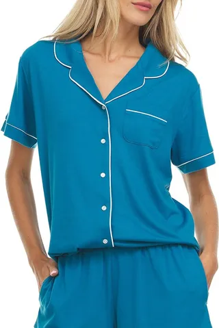 Annie 2-Piece Shorty Pajama Set