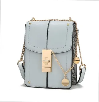 MKF Collection by Mia K Iona Crossbody Handbag For Women's - Blue
