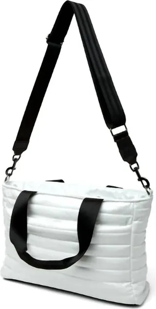 Biba Tote in White Patent