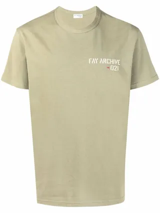 logo-print T-shirt