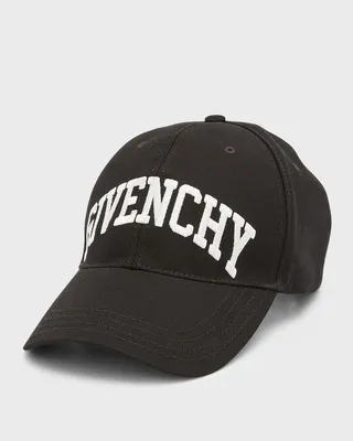 Men's Curved Logo Embroidered Baseball Cap