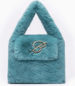 Blumarine Bag In Eco Fur