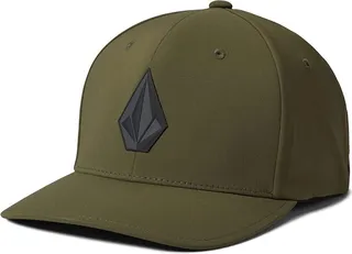 Volcom Stone Tech Flexfit Delta (Service Green) Caps