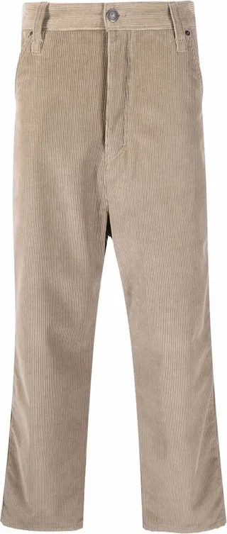 Straight-Leg Corduroy Trousers