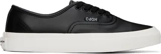 Comme des Garçons Homme Black Paneled Sneakers