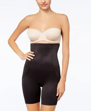 Miraclesuit Women's Extra Firm Tummy-Control Shape Away High Waist Thigh Slimmer 2919