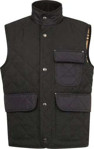 Burberry Diamond Quilted Thermoregulated Gilet