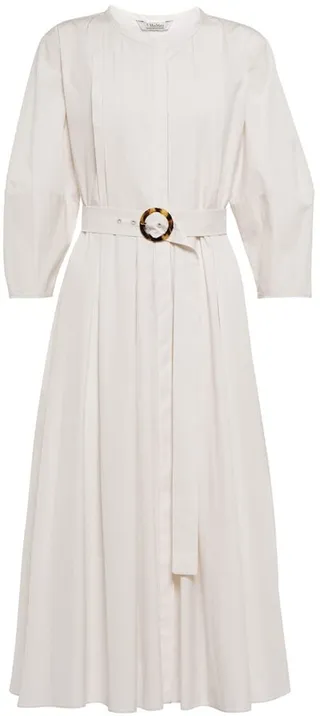 Sonni cotton poplin midi dress