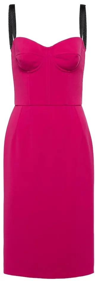 Bustier midi dress